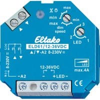 ELD61. 12-36VDC, Lav volt dimmer. 12-36VDC