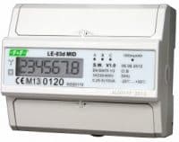 LE-03D. kWh måler 3P+N fas. TN nett. Inntil 100A digital