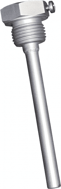 TH08-VA 100MM, 100mm lomme for vannføler, rustfritt stål V4A